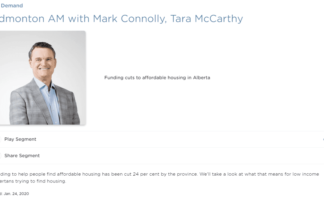 John Kolkman on CBC Edmonton AM with Mark Connolly and Tara McCarthy