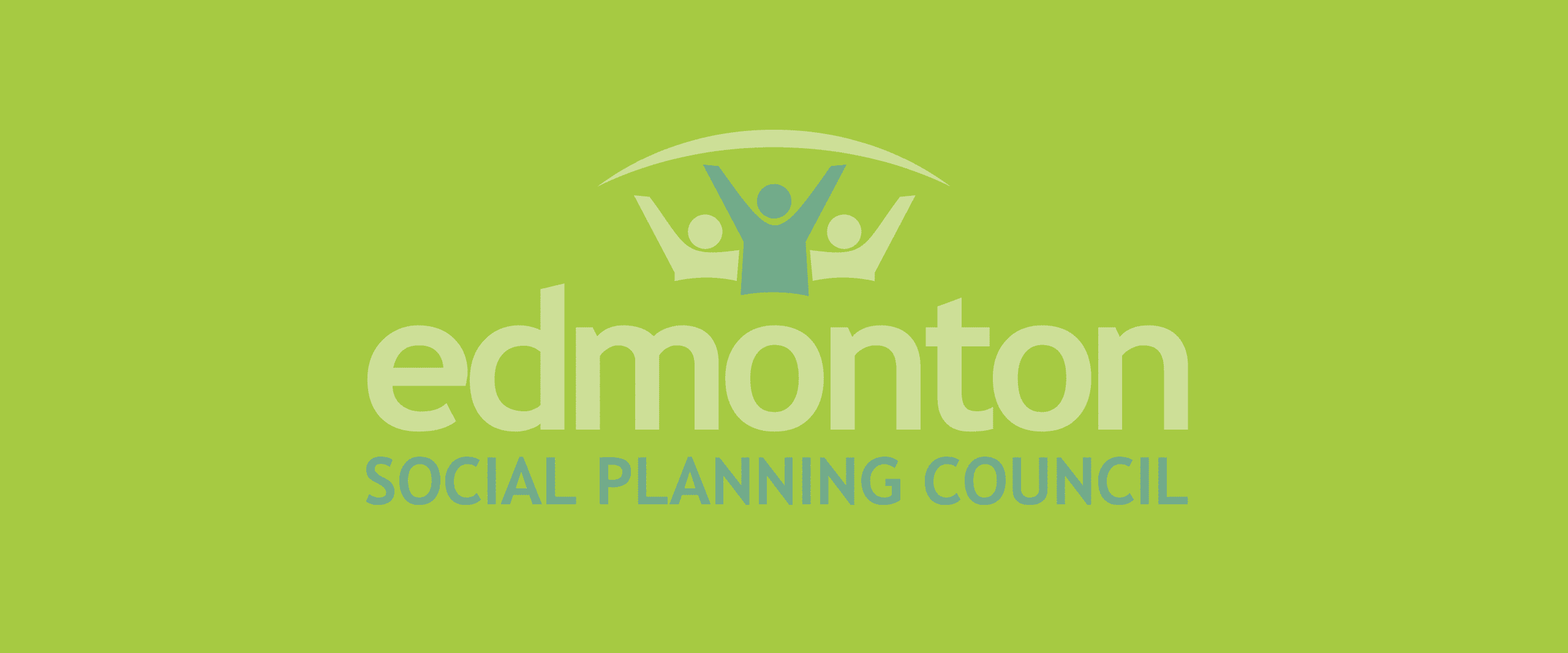 Edmonton Social Planning Council logo on green background